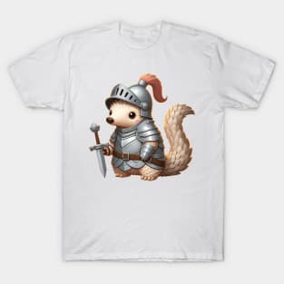 pangolin, pangolin animal, pangolin protect, protect the pangolin, pangolin art, pangolin cartoon, pangolin emblem, pangolin activist, i love pangolin, conservation, earth day, endangered, animal, pangolin knight, floral T-Shirt